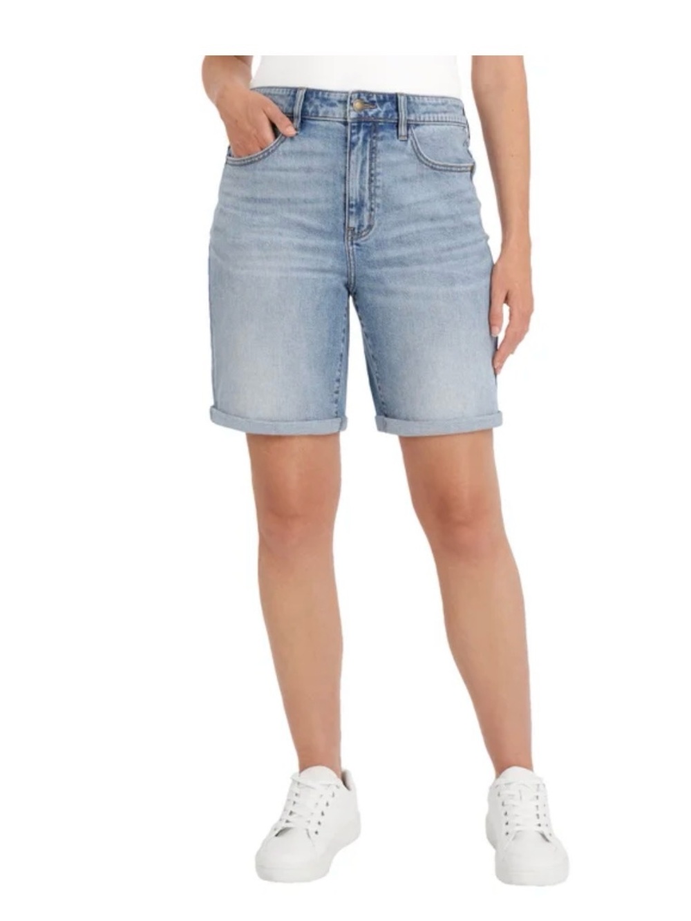 Wrangler Women's Denim Short white